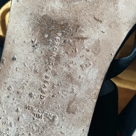 Veronica Beard Salva Strappy Slip On Buckled Sandals - Picture 8 of 9